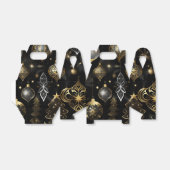 Ballotins Ornements Traditionnels Argent Et Or Gable (Déplié)