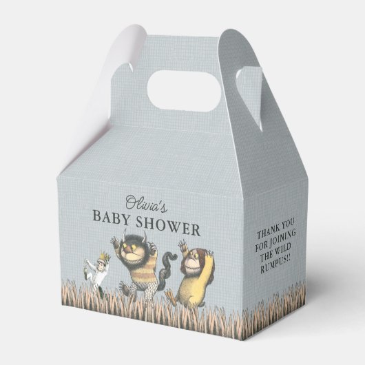Ballotins Où les choses sauvages sont Baby showers (Verso)
