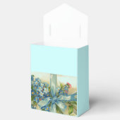 BALLOTINS OUBLIEZ-MOI NOTES MARIAGE BLUE GEM MONOGRAM TURQUO (Ouvert)