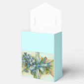 BALLOTINS OUBLIEZ-MOI NOTES MARIAGE BLUE GEM MONOGRAM TURQUO (Ouvert)