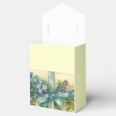 BALLOTINS OUBLIEZ-MOI NOTES MARIAGE BLUE GEM MONOGRAM TURQUO (Ouvert)