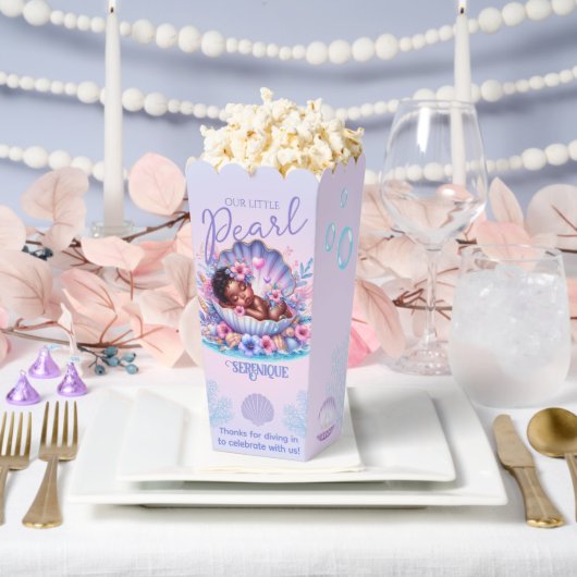 Ballotins Our little Pearl Seashell Pastel Baby Shower (Mariage)