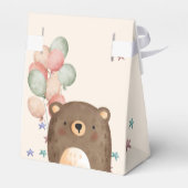 Ballotins ours aquarelle avec ballons Ballotin (Arrière)