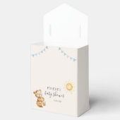 Ballotins Ours Aquarelle Sunshine Boys Baby shower (Ouvert)