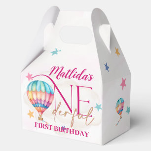Ballotins Ours dans un ballon ONE derful 1st Birthday Party 
