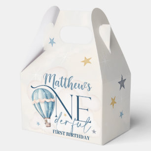 Ballotins Ours dans un ballon ONE derful 1st Birthday Party 