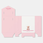 Ballotins Ours d'aquarelle délicat avec Ballotin arc (Déplié)