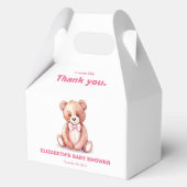 Ballotins Ours d'aquarelle délicat avec Ballotin arc (Recto)