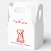 Ballotins Ours d'aquarelle délicat avec Ballotin arc (Ouvrir)