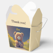 Ballotins Ours en peluche dans une prairie, coutume mignonne (Ouvert)