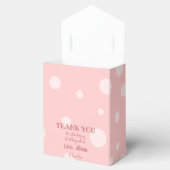 Ballotins Ours en peluche rose avec ballons sur nuages perso (Ouvert)