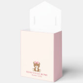 Ballotins Ours mignon avec Ballotin arc rose (Ouvrir)