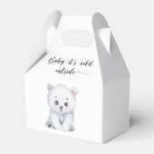 Ballotins Ours polaire d'hiver - bébé il fait froid dehors (Verso)