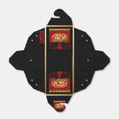 Ballotins Ox Chinois année Zodiac Anniversaire TOFB1 (Déplié)