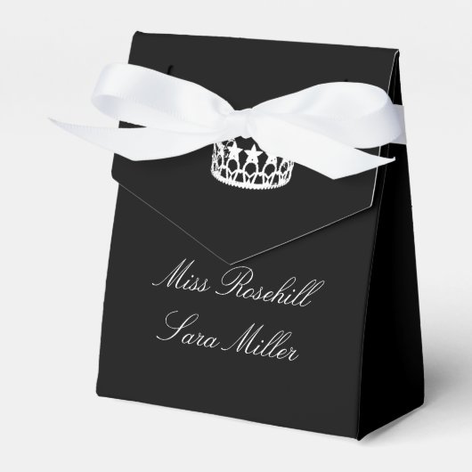 Ballotins Pageant Couronne Party Favoriser Box (Verso)