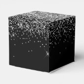 Ballotins Pailleté Noir Argenté & Monogramme Étincelant (Arrière)