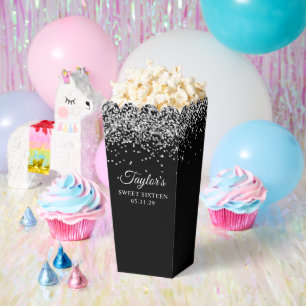 Ballotins Paillettes Argent Noir Sweet Seize Ans