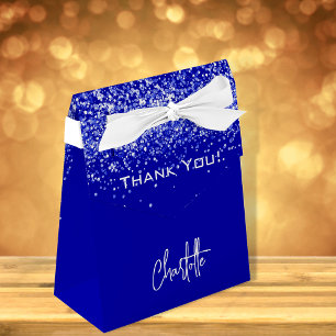 Ballotins Paillettes de bleu royal scintillent nom merci