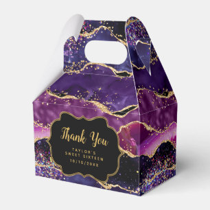 Ballotins Paillettes de Gold Violet Agate Merci pour un Swee