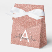 Ballotins Paillettes et Monogramme Rose Gold (Verso)