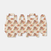 Ballotins Pain d'épice Maison Design Boîte cadeau (Déplié)