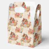 Ballotins Pain d'épice Maison Design Boîte cadeau (Ouvert)