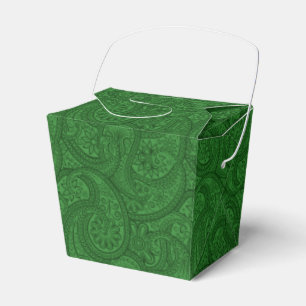 Ballotins Paisley vert