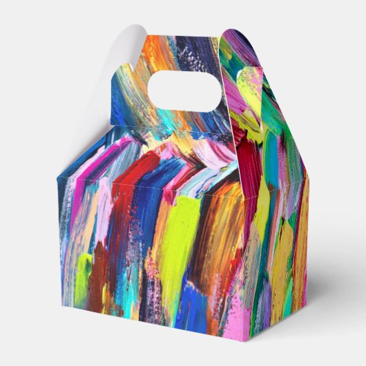 Ballotins Palette d'artiste colorée (Arrière)