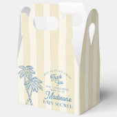 Ballotins Palm Jaune Baby shower de plage Pastel Spring (Ouvrir)