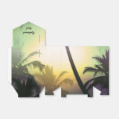 Ballotins Palm Tree Chaleur Tropical Beach Party Favoriser l (Déplié)