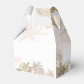 Ballotins Palm Trees Aquarelle Tropicale Script Mariage (Arrière)