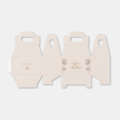 Ballotins Palm Trees Boho Fall Beach Noms de Mariage (Déplié)