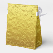 Ballotins Palmier Foliage or Feuille Mariage blanc (Arrière)