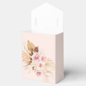 Ballotins Pampas à fleurs rose pâle pâté (Ouvert)