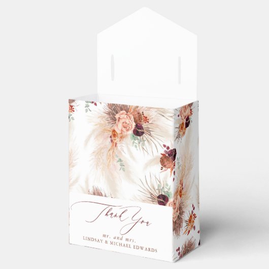 Ballotins Pampas Fleurs en terre cuite en laiton Tropical (Ouvert)