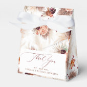 Ballotins Pampas Fleurs en terre cuite en laiton Tropical (Verso)