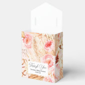 Ballotins Pampas Grass Boho rose Fleur Baby girl douche (Ouvert)