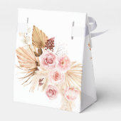 Ballotins pampas herbe boho aquarelle mariage floral (Arrière)