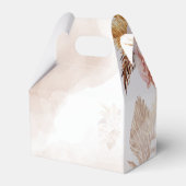 Ballotins Pampas Rose Floral Mariage Merci (Arrière)