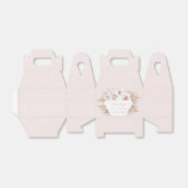 Ballotins Pampas Rose Pâte séchée Feuille Wedding shower (Déplié)