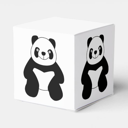 Ballotins Panda assise (Arrière)