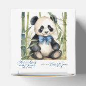 Ballotins Panda Bear Bearly Wait Boy Baby shower Ballotin (Haut)