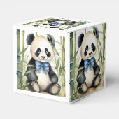 Ballotins Panda Bear Bearly Wait Boy Baby shower Ballotin (Arrière)