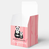 Ballotins Panda fille Baby shower rose (Ouvert)