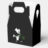 Ballotins Panda géant mange du bambou noir (Ouvert)