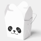 Ballotins Panda Noir Et Blanc Cute Visage Animal Design (Ouvert)