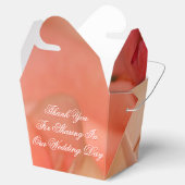Ballotins Panier cadeau de mariage favori mini (Ouvert)