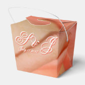 Ballotins Panier cadeau de mariage favori mini (Arrière)