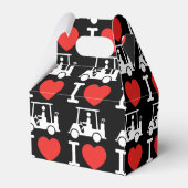 Ballotins Panier de golf I Heart (Love) (Arrière)