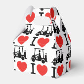 Ballotins Panier de golf I Heart (Love) (Arrière)